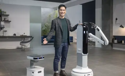 Tévékről, robotokról és a fenntarthatóságról beszélt a CES-en a Samsung