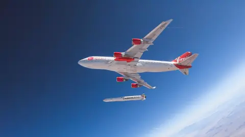 A Virgin Orbit egy 747-esről indított űrrakétát