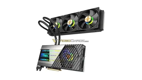Sapphie Radeon RX 6900 XT 360 milliméteres hőleadó radiátorral