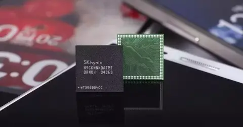 18 GB-os LPDDR5-6400 MHz-es memóriachipek az SK Hynix műhelyéből