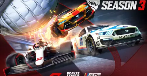 Hivatalos F1 és Nascar a Rocket League-ben
