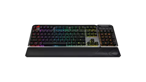 ASUS ROG Claymore II: áthelyezhető numerikus billentyűzet, vezetékes és vezeték nélküli üzemmód