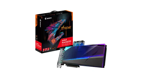 Folyadékhűtő blokkal szerelt extrém Radeon RX 6900 XT a Gigabyte-tól