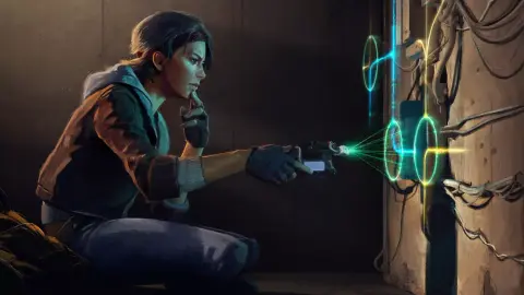 A Quake 1 óta ugyanúgy vibrál egy lámpa Half-Life: Alyx-ban
