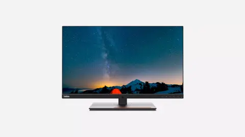 Professzionális Lenovo monitor Thunderbolt 4 porttal és dokkolóval