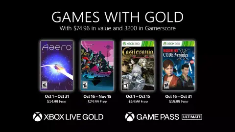 Már megnézhető az október Games with Gold kínálat