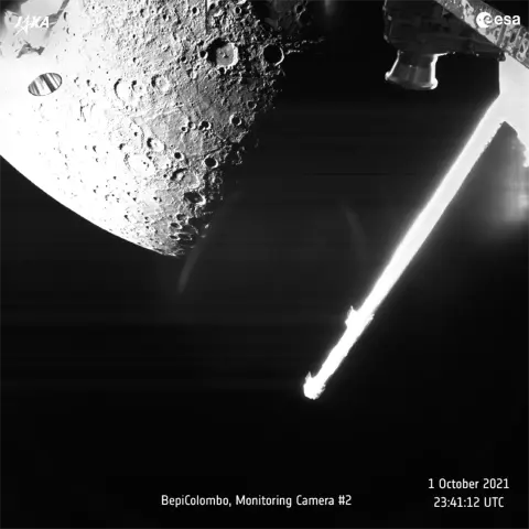 A BepiColombo először közelítette meg a Merkúrt