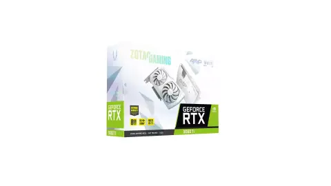 Fehér GeForce RTX 3060 Ti AMP videokártyát hozott a Zotac
