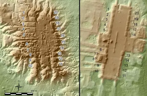 Közel 500 mezoamerikai települést térképeztek fel LiDAR-ral