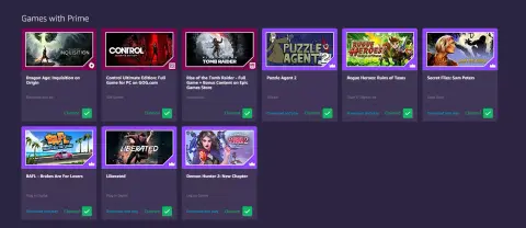 Havi Prime Gaming játékok – Control, Dragon Age Inqusition és Rise of the Tomb Raider