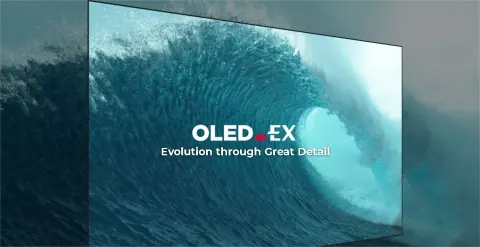 OLED EX néven mutatta be az LG az OLED új generációját
