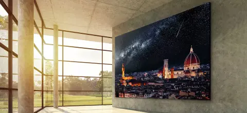 Gigantikus Micro LED tévét villantott az LG