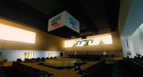 Saját Minecraft szervert indított a francia elnök választási kampánystábja