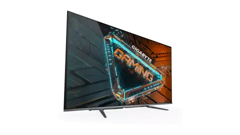 Hatalmas gamer monitort készített a Gigabyte – még Android TV funkciót is kapott