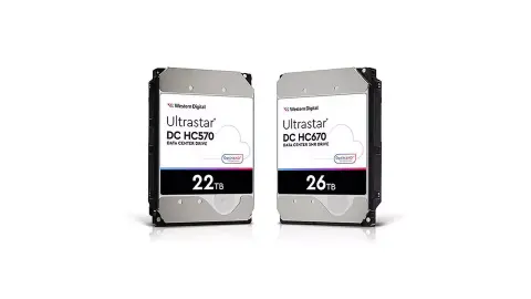 22 és 26 TB-os merevlemezek a Western Digital műhelyéből, és egy útiterv a tervekkel kapcsolatban
