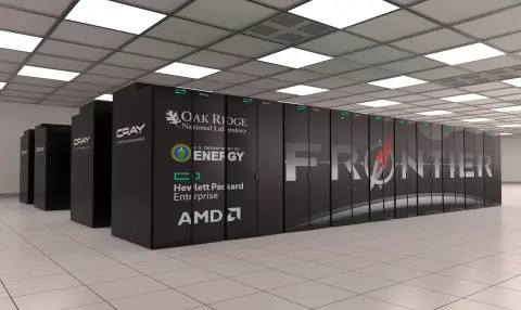 Hivatalos: A Frontier az első Exascale osztályú szuperszámítógép-fürt