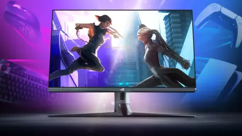 160 Hz-es 4K-s ASUS gamer monitor HDMI 2.1-es porttal és 32 hüvelykes képátlóval