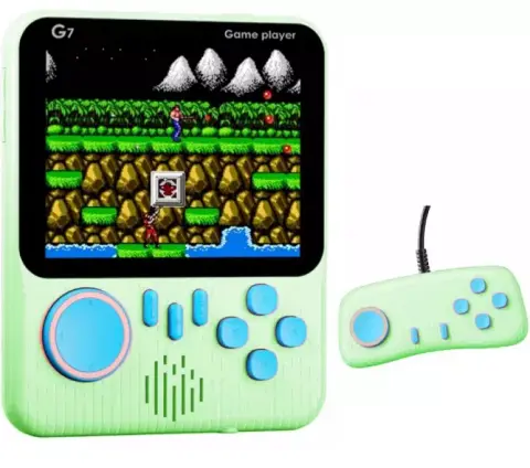 BlackBird G7 hordozható Dual Mini retro játékkonzol immár két kontrollerrel!