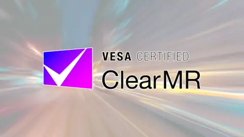 VESA ClearMR: Új tanúsítvány, ami megmutatja a tiszta és az elmosott pixelek arányát gyors mozgások esetén