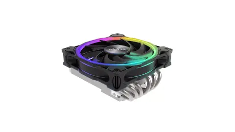 Alacsony profilú AKASA processzorhűtő 130 W-os TDP-ig bezárólag, aRGB LED világítással