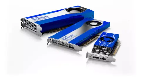 Radeon Pro W6300: Abszolút belépőszintű videokártya érkezik a professzionális szegmensbe