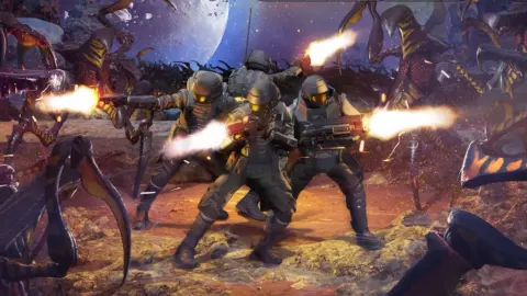 12 fős kooperatív játék lesz a Starship Troopers: Extermination