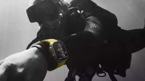 Az Apple komolyan veszi, hogy a Watch Ultra alkalmas búvárkodásra