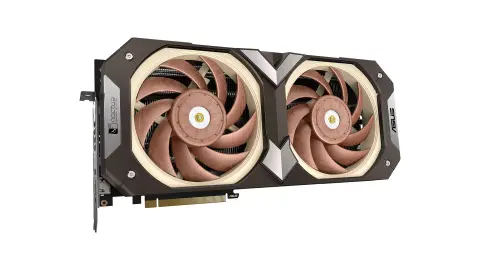 Gyakorlatilag 5 slotnyi helyet foglal az ASUS és a Noctua új videokártyája