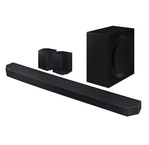 Tömve van hangszórókkal a Samsung új hangprojektora, és nem is éri be a sajátjaival