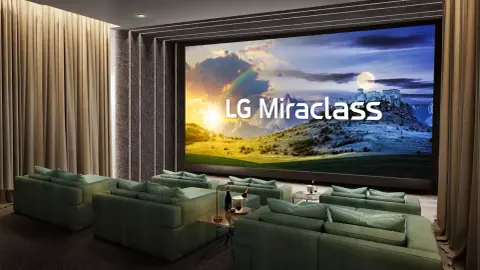 Lenyűgöző képminőséggel büszkélkedő LED kijelzőkkel küldené nyugdíjba a mozivásznakat az LG