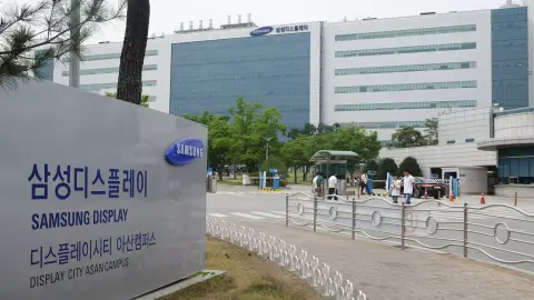 3,1 milliárd dolláros tőkeberuházással fokozná az OLED termelést a Samsung Display Dél-Koreában