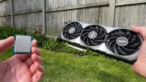 Pentium Gold G7400 mellé GeForce RTX 4070? DLSS3 mellett játszható is lehet a végeredmény