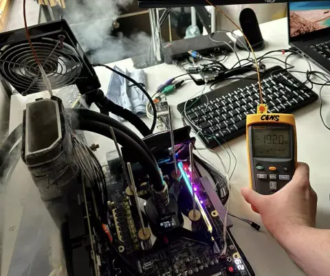 Extrém GeForce RTX 4090 tuning: egészen 3,825 GHz-es GPU-órajelig sikerült eljutni 3D alatt, ami új rekord
