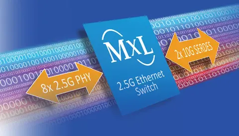 A MaxLinear jóvoltából olcsóbb, és akár kompaktabb 2,5 Gbps-os Ethernet switchek készülhetnek