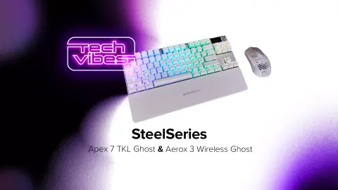 Játék és RGB mindenekelőtt - SteelSeries Apex 7 TKL Ghost és Aerox 3 Wireless Ghost - Tech Vibes