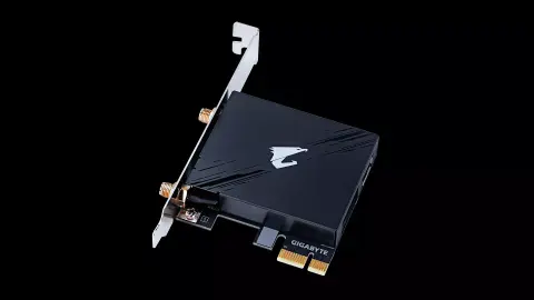 Wi-Fi 7 támogatással felvértezett PCI Express bővítőkártya az Aorus műhelyéből