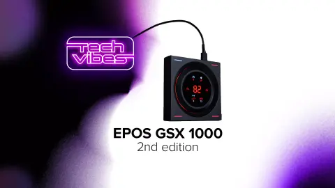 Prémium USB-s hangkártya és fejhallgató erősítő játékosoknak - EPOS GSX 1000 2nd edition - Tech Vibes