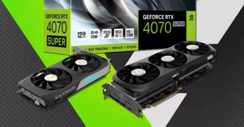 A ZOTAC GeForce RTX 4070 Super sorozatának tagjai 12VHPWR tápcsatlakozóval érkeznek