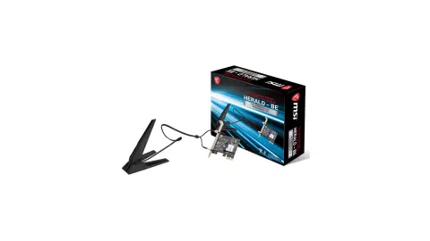 MSI Herald BE: Új PCIe bővítőkártya érkezik Wi-Fi 7 és Bluetooth 5.4 támogatással