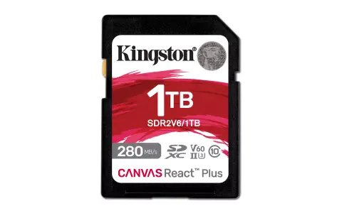 1 TB-os V60-as SD kártyával rukkolt elő a Kingston, ami 280 MB/s-os folyamatos olvasási tempóra képes