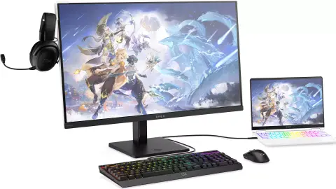 Der DisplayPort 2.1-Anschluss des HP Omen Transcend OLED-Monitors wird langsamer sein als der HDMI 2.1-Anschluss