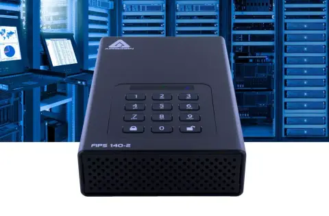 Elkészült a világ első hardveres adattitkosítással ellátott 24 TB-os külső adattárolója