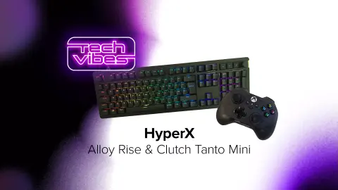 A HyperX idén is minőségi gamer perifériákkal támad - HyperX Alloy Rise és Clutch Mini - Tech Vibes