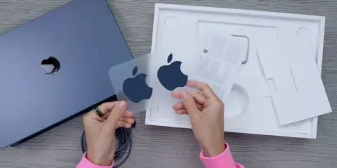A környezetvédelem már felragasztható Apple logót is bedarálja
