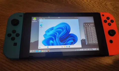 Windows 11-et telepítettek egy Nintendo Switch-re, a végeredmény borzalmas lett