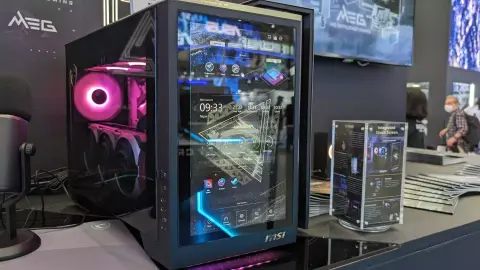 Előlapi Full HD érintőkijelzővel és a legmodernebb hardverrel érkezik az MSI AI-ra koncentráló asztali PC-je