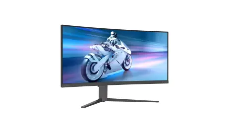 34 hüvelykes ívelt QD-OLED kijelzőjével próbálja meghódítani a gamerek szívét a legújabb Philips gamer monitor