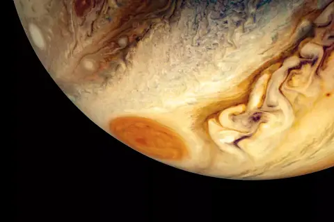 Hogyan keletkezett a Jupiter Nagy Vörös Foltja?