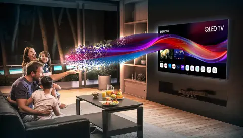 QLED televízió webOS rendszerrel, 200 ezer forint alatt