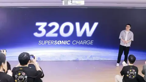 320 W Schnellladung, entwickelt von Realme